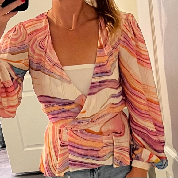 Rococo Sand Blouse Eira Top women’s size XS - Picture 7 of 8